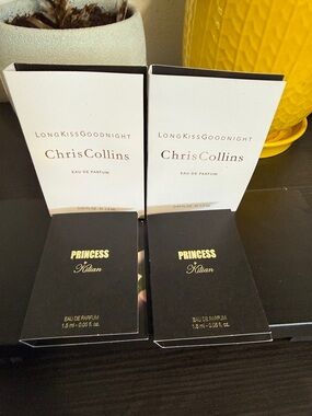 Chris Collins LongKissGoodnight + Kilian Princess  (Lot of 4)